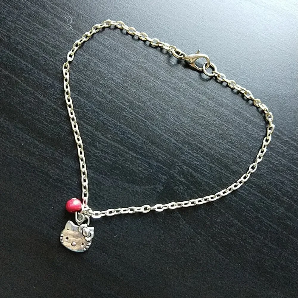 Anklet, Hello Kitty Silver 9